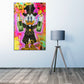 Wandbild Kunstwerk Rich Duck Pop Art Make Money