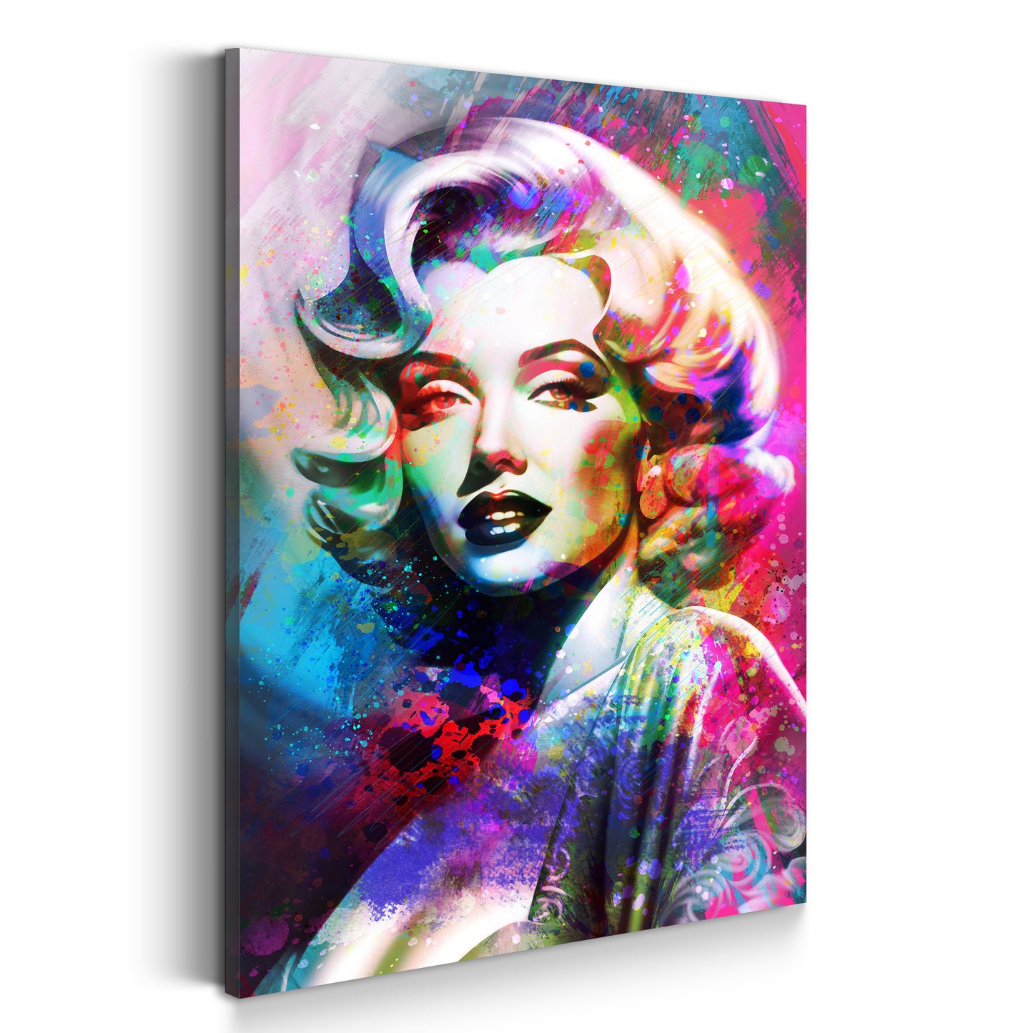 Wandbild Kunstwerk Abstract Marilyn Pop Art Style