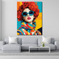 Wandbild Kunstwerk Cool Marilyn Retro Style