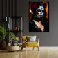 Wandbild Kunstwerk La Calavera Catrina im Spitzenkleid