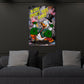 Wandbild Kunstwerk Pop Art Duck Zitat Motivation Erfolg Street Art