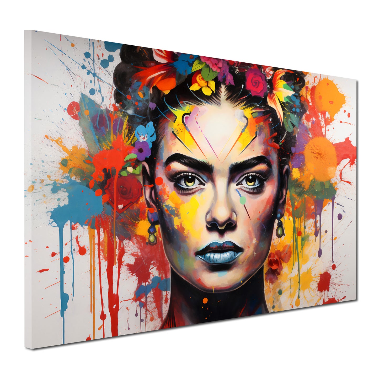 Wandbild Kunstwerk Pop Art Frida