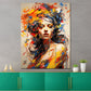 Wandbild Kunstwerk Pop Art Girl Abstrakt Colour Style Frau