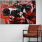 Wandbild Kunstwerk Pop Art Gun Perfect Shot