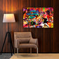 Wandbild Kunstwerk Pop Art abstrakt Love Is Everlasting Glow