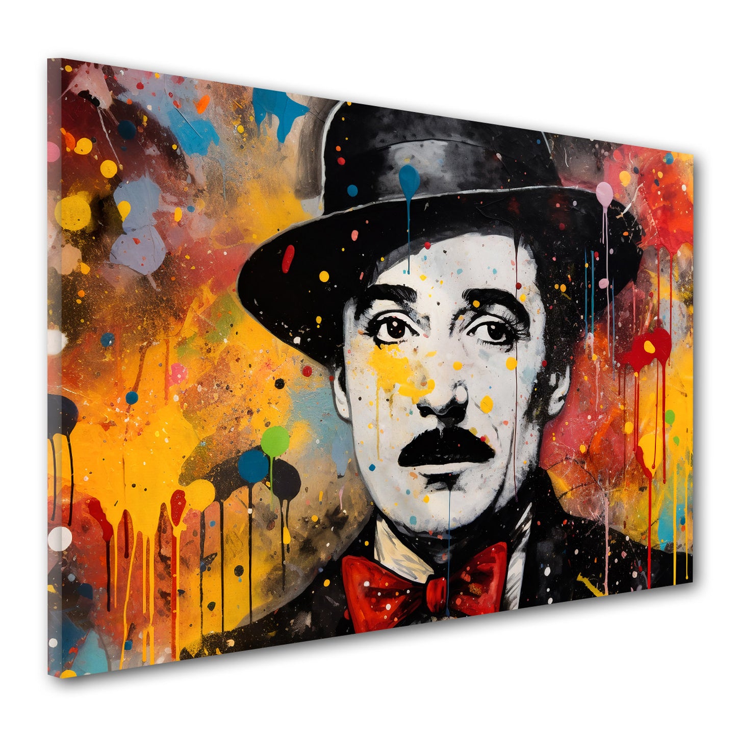 Wandbild Kunstwerk Pop Art Filmstar Colour Style