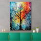 Wandbild Kunstwerk modern kahler Baum Abstract Style